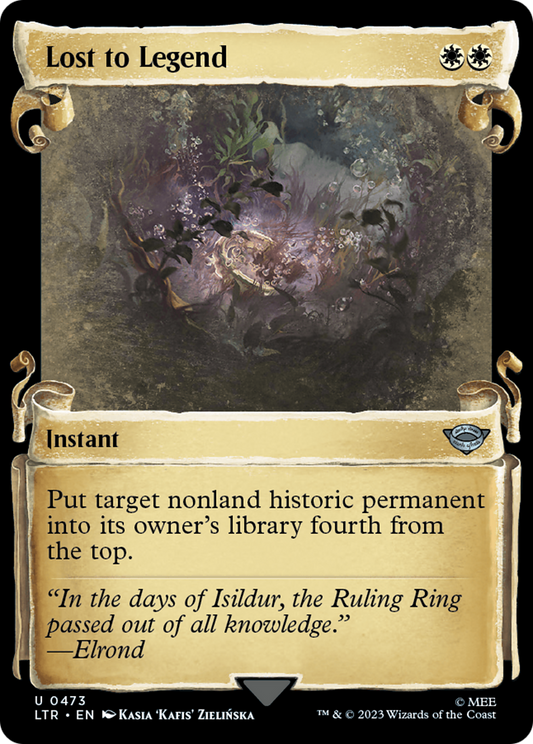 Lost to Legend (LTR-473) - [The Lord of the Rings: Tales of Middle-earth]: (Showcase) Foil