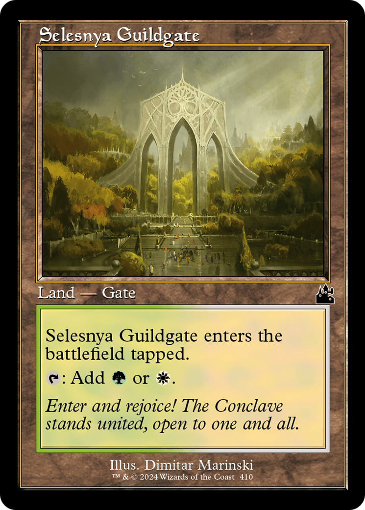 Selesnya Guildgate (RVR-410) - [Ravnica Remastered]