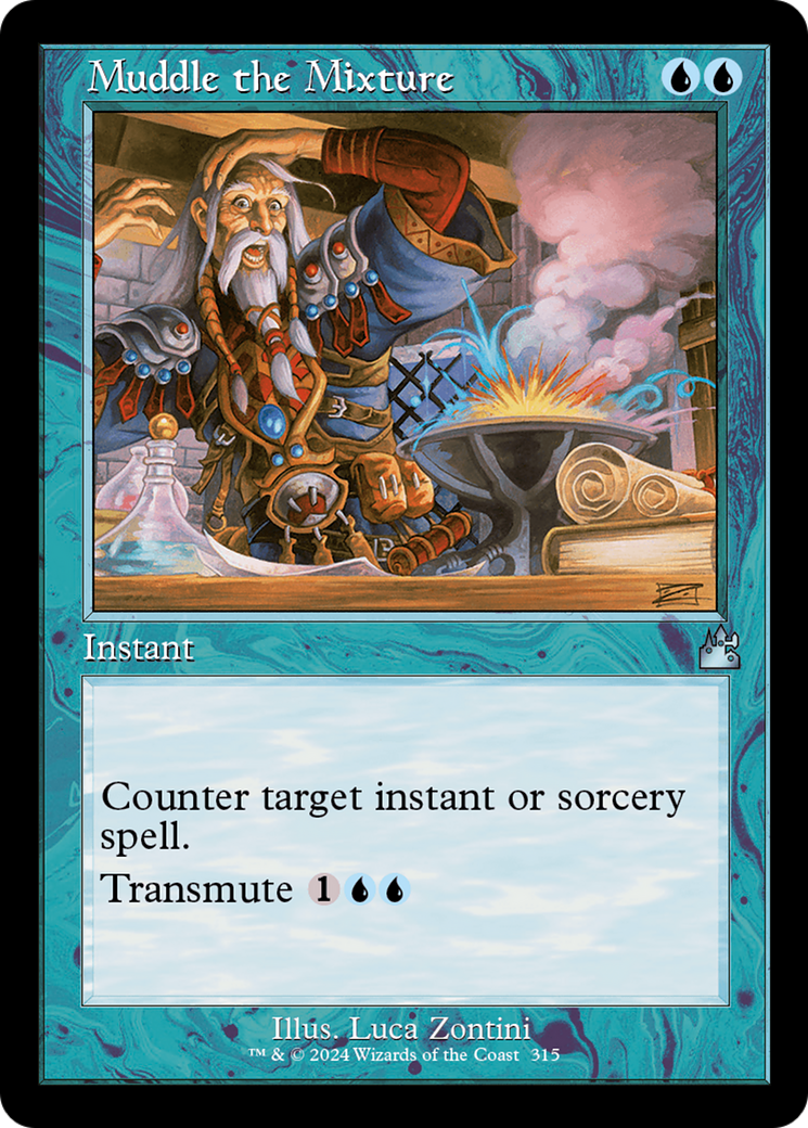 Muddle the Mixture (RVR-315) - [Ravnica Remastered] Foil