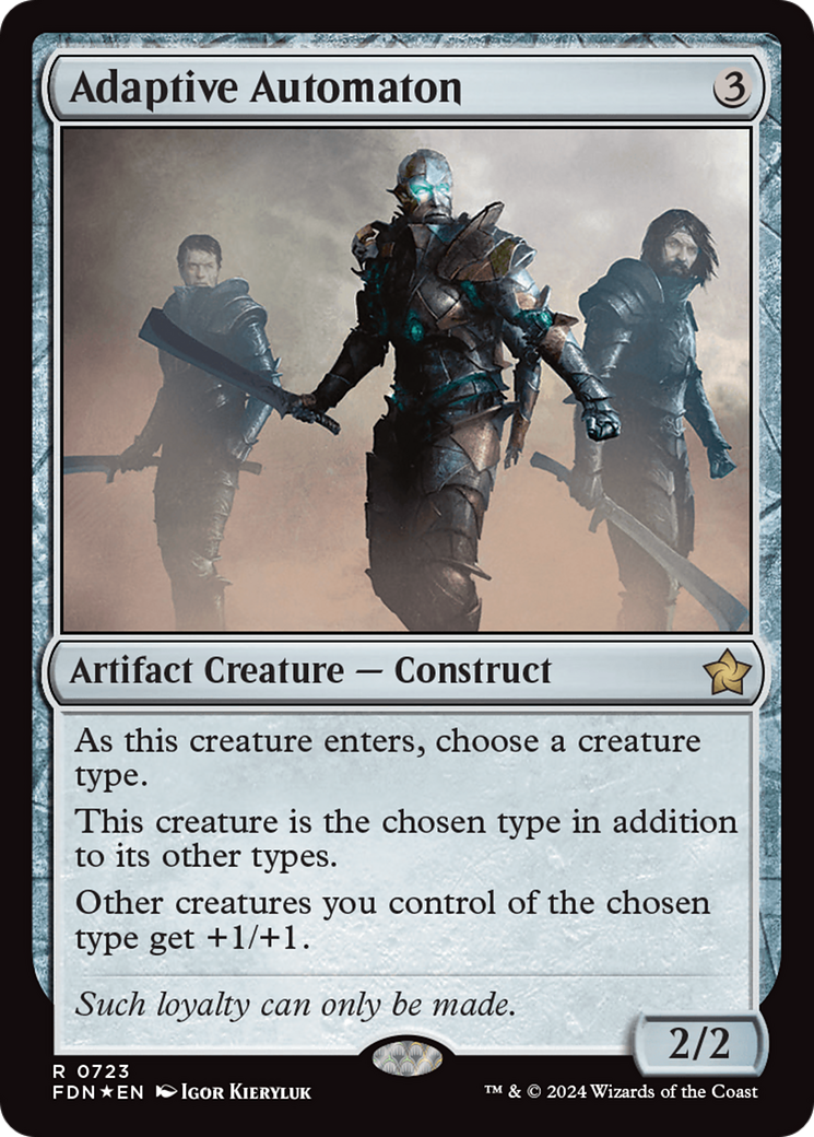 Adaptive Automaton (FDN-723) - [Foundations] Foil