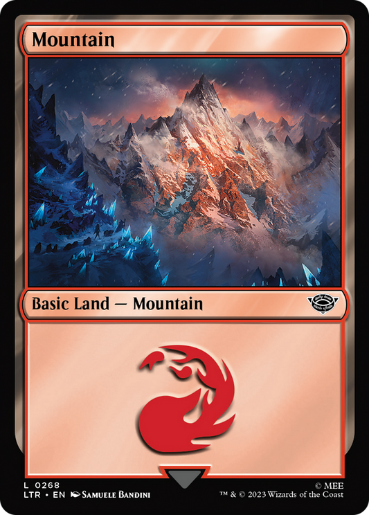 Mountain (LTR-268) - [The Lord of the Rings: Tales of Middle-earth] Foil