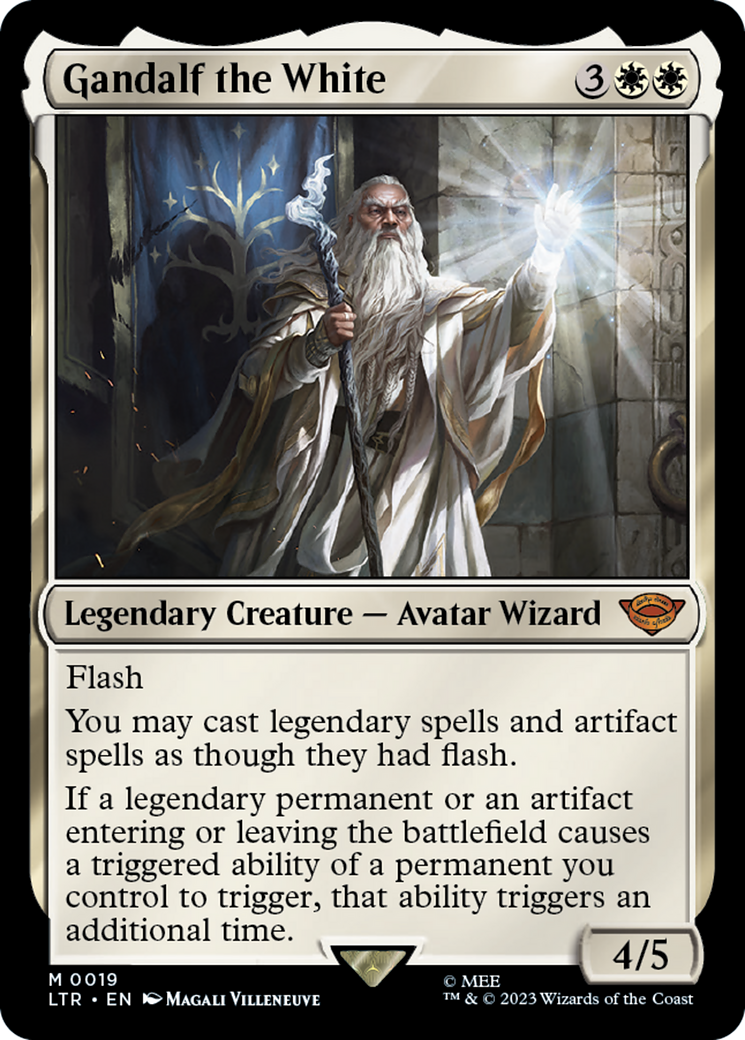 Gandalf the White (LTR-019) - [The Lord of the Rings: Tales of Middle-earth] Foil