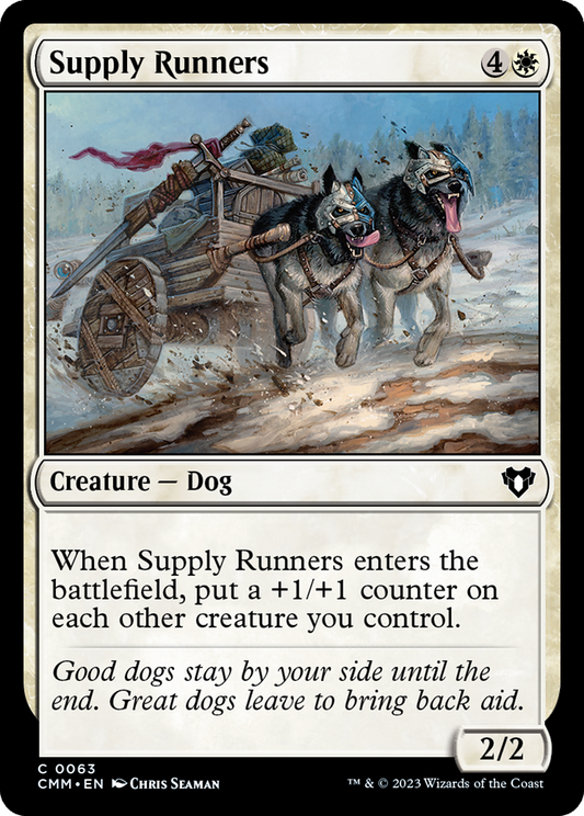 Supply Runners (CMM-063) - [Commander Masters]