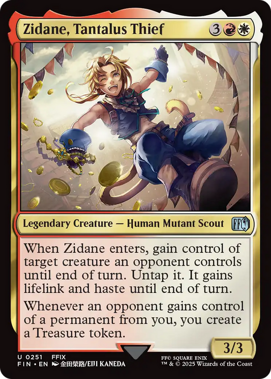 Zidane, Tantalus Thief (FIN-251) - [FINAL FANTASY] Foil