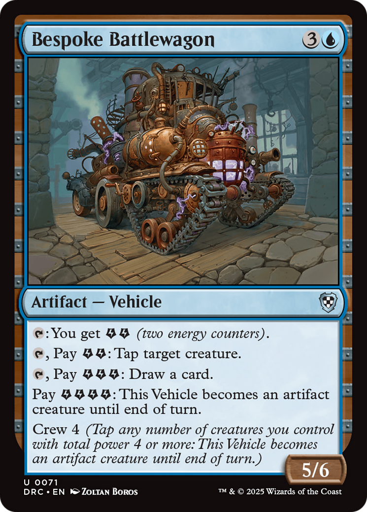 Bespoke Battlewagon (DRC-071) - [Commander: Aetherdrift]