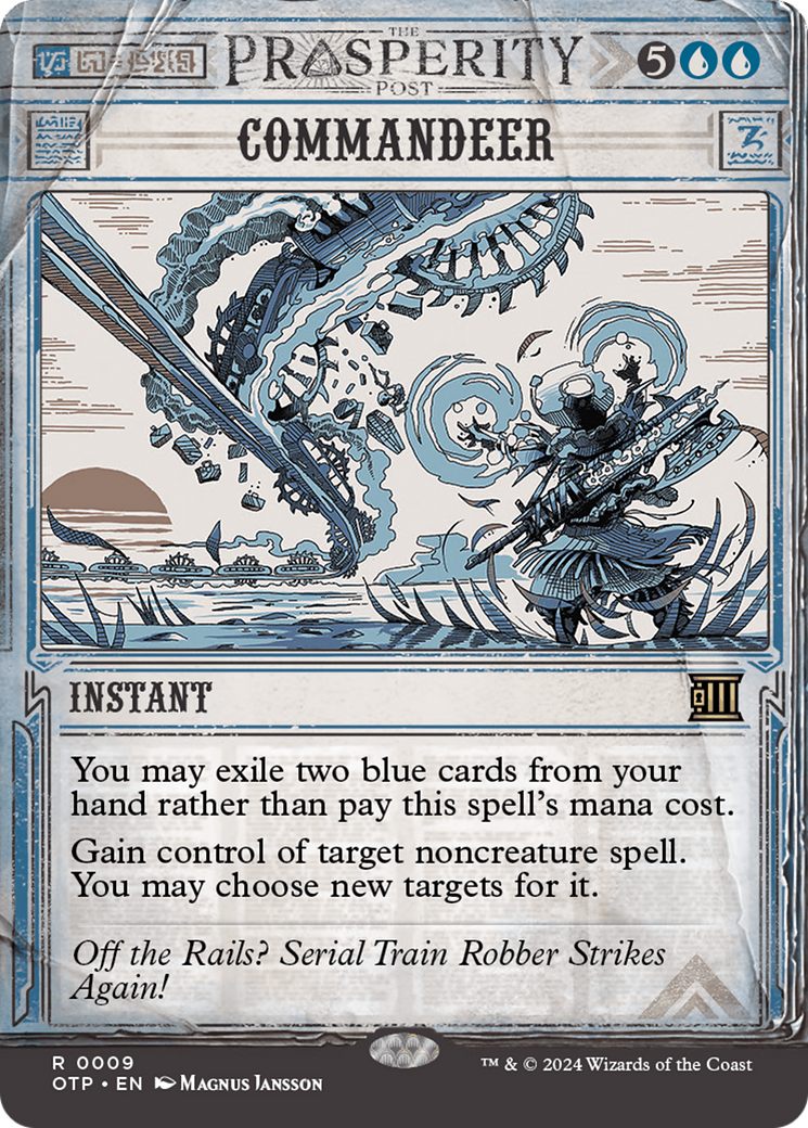 Commandeer (OTP-009) - [Breaking News]: (Showcase) (Borderless)