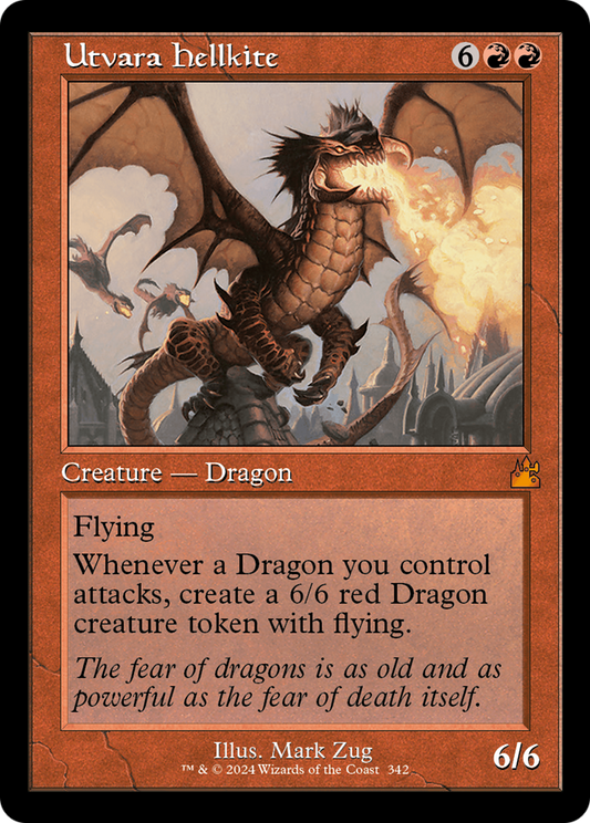 Utvara Hellkite (RVR-342) - [Ravnica Remastered] Foil