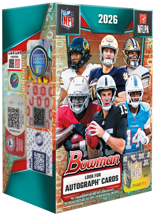 2026 Bowman Football Value Box
