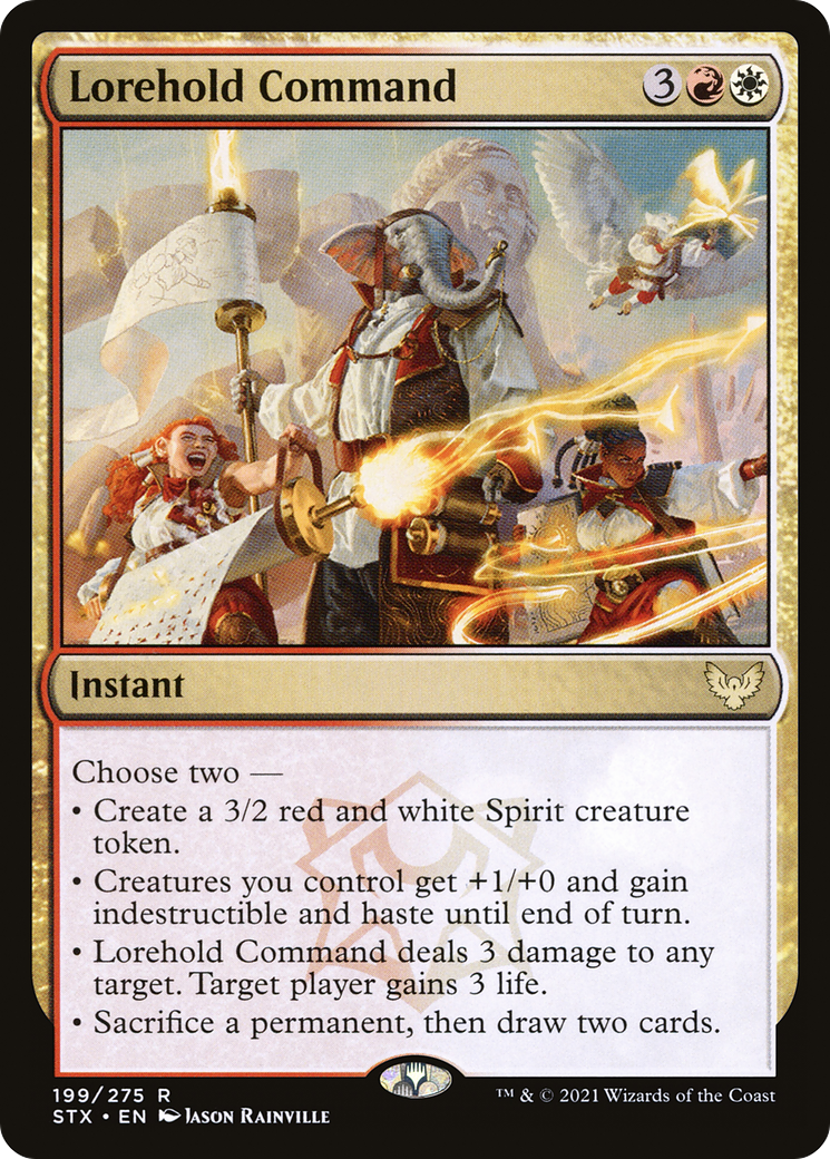 Lorehold Command (STX-199) - [Strixhaven: School of Mages]