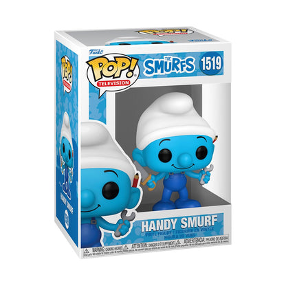 The Smurfs Classic Handy Smurf Funko Pop! Vinyl Figure