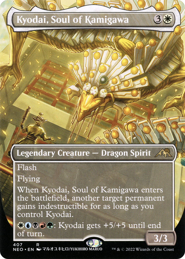 Kyodai, Soul of Kamigawa (NEO-407) - [Kamigawa: Neon Dynasty] (Borderless) Foil