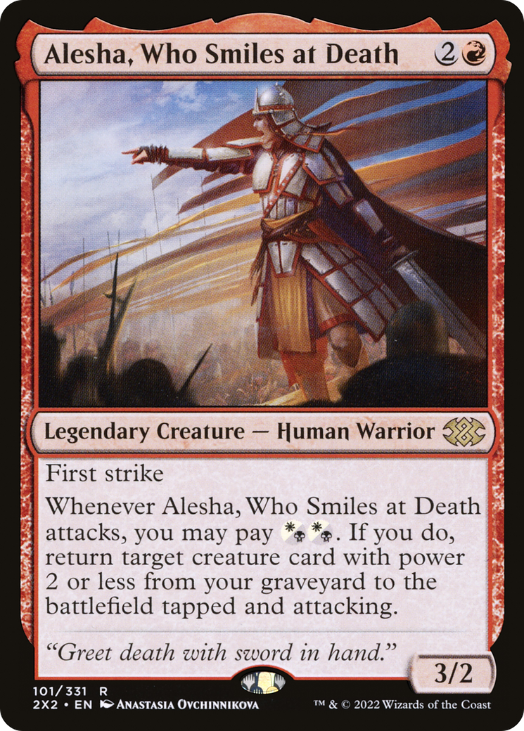Alesha, Who Smiles at Death (2X2-101) - [Double Masters 2022] Foil