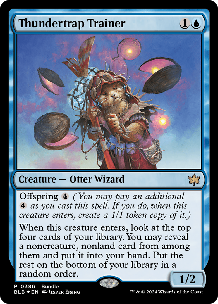 Thundertrap Trainer (BLB-386) - [Bloomburrow]