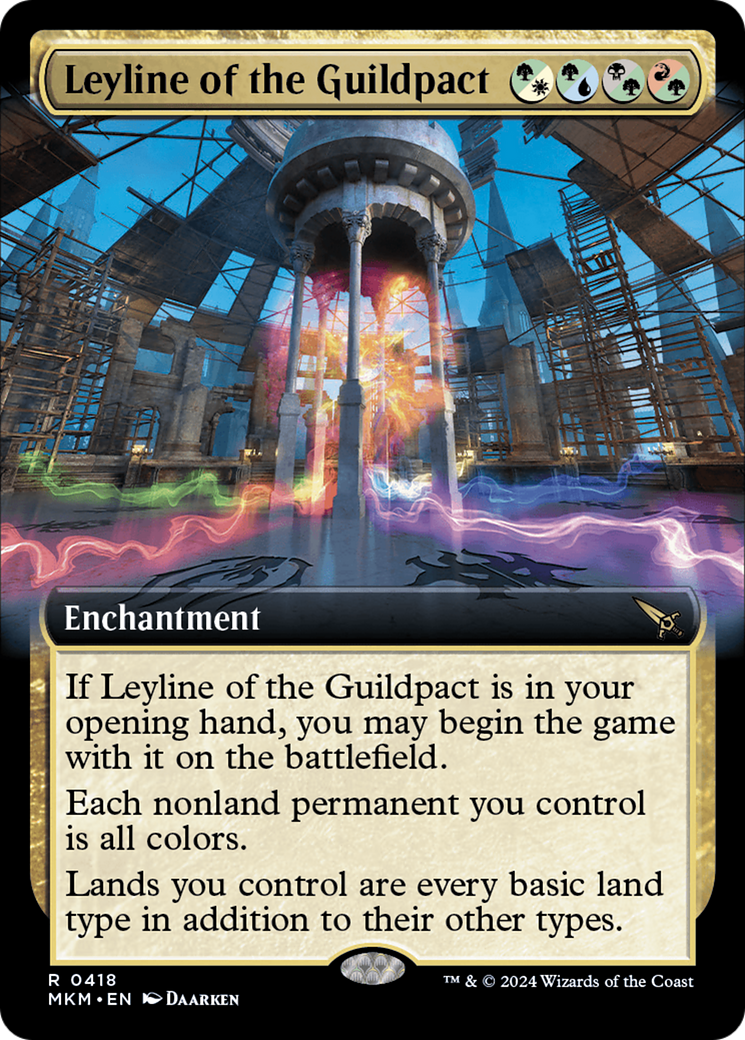 Leyline of the Guildpact (MKM-418) - [Murders at Karlov Manor]: (Extended Art)
