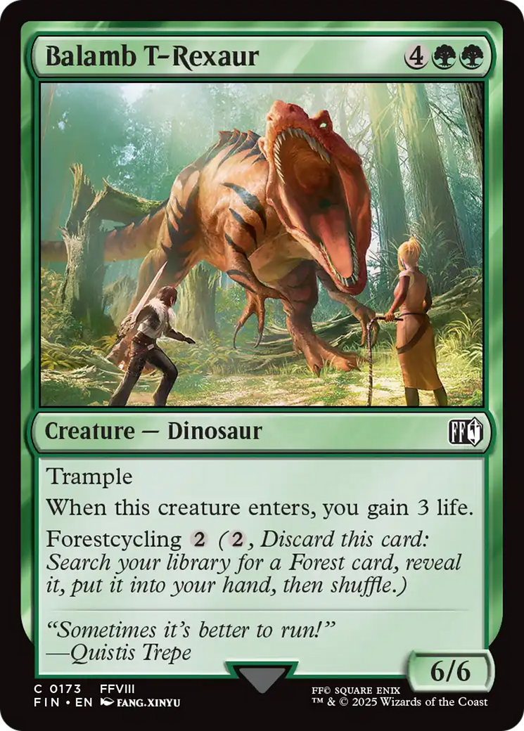 Balamb T-Rexaur (FIN-173) - [FINAL FANTASY] Foil