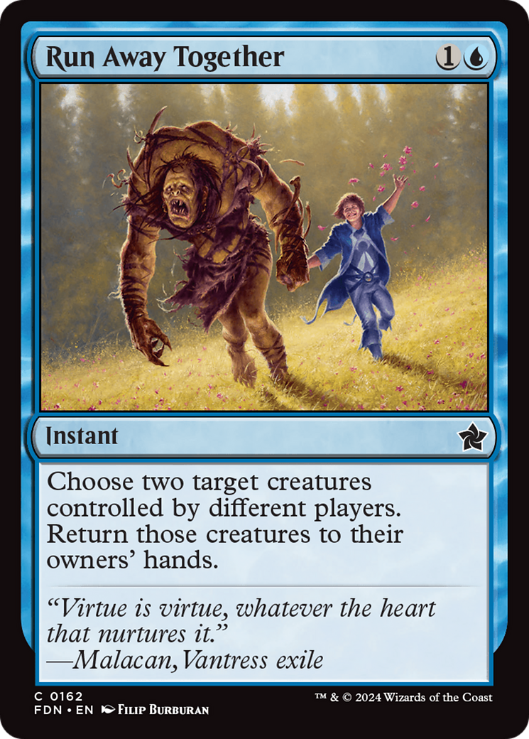 Run Away Together (FDN-162) - [Foundations] Foil