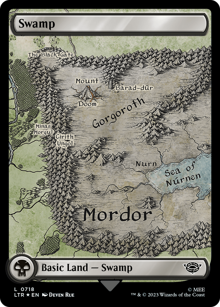 Marais (0718) (Surge Foil) [Le Seigneur des Anneaux : Contes de la Terre du Milieu] 