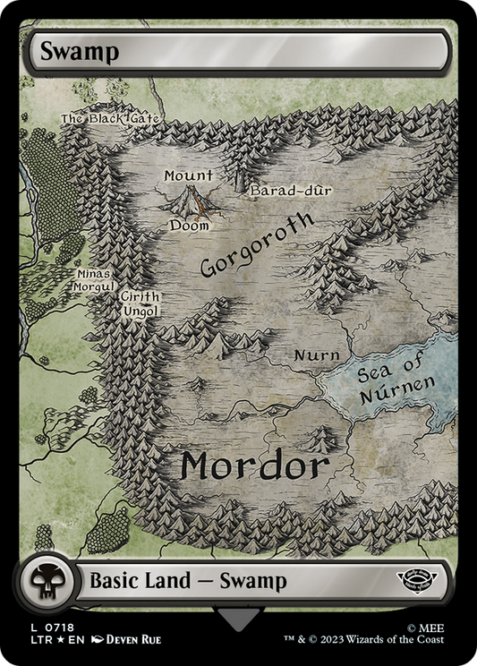 Marais (0718) (Surge Foil) [Le Seigneur des Anneaux : Contes de la Terre du Milieu] 