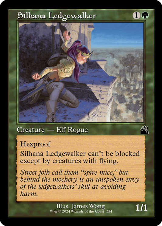 Silhana Ledgewalker (RVR-354) - [Ravnica Remastered] Foil