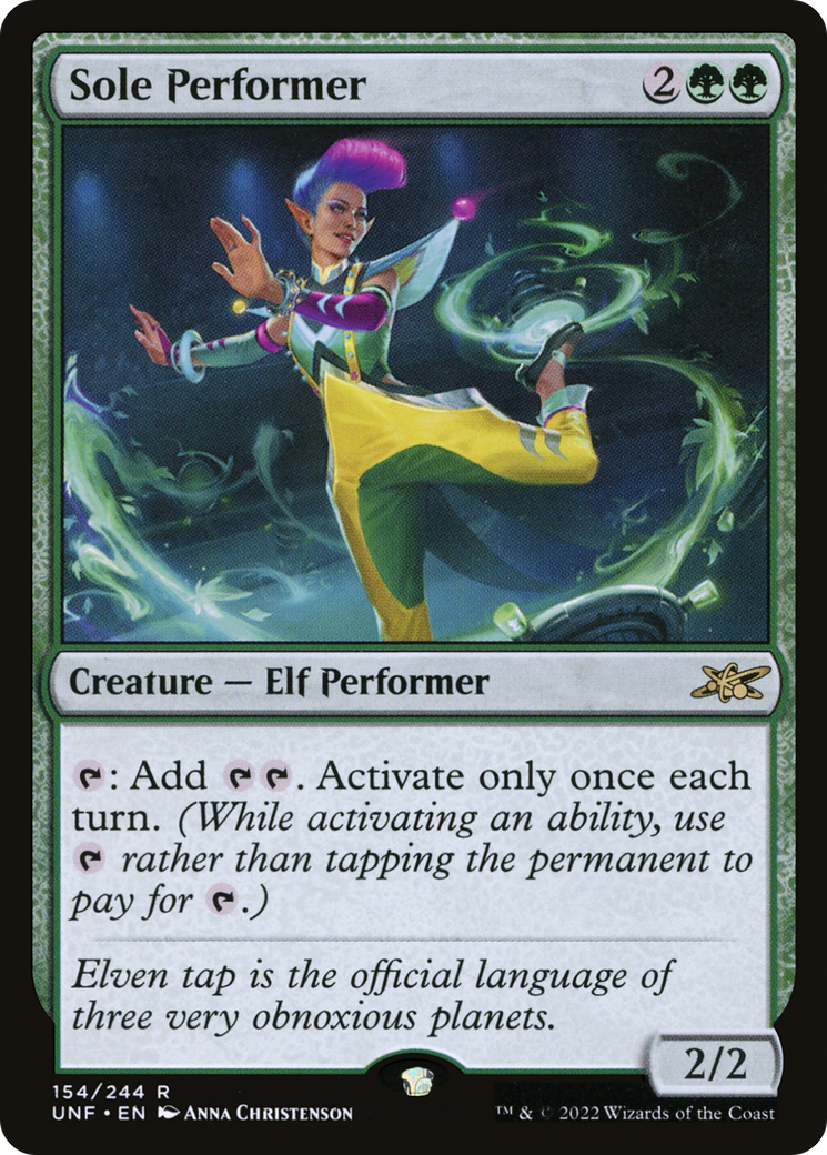Sole Performer (UNF-154) - [Unfinity]