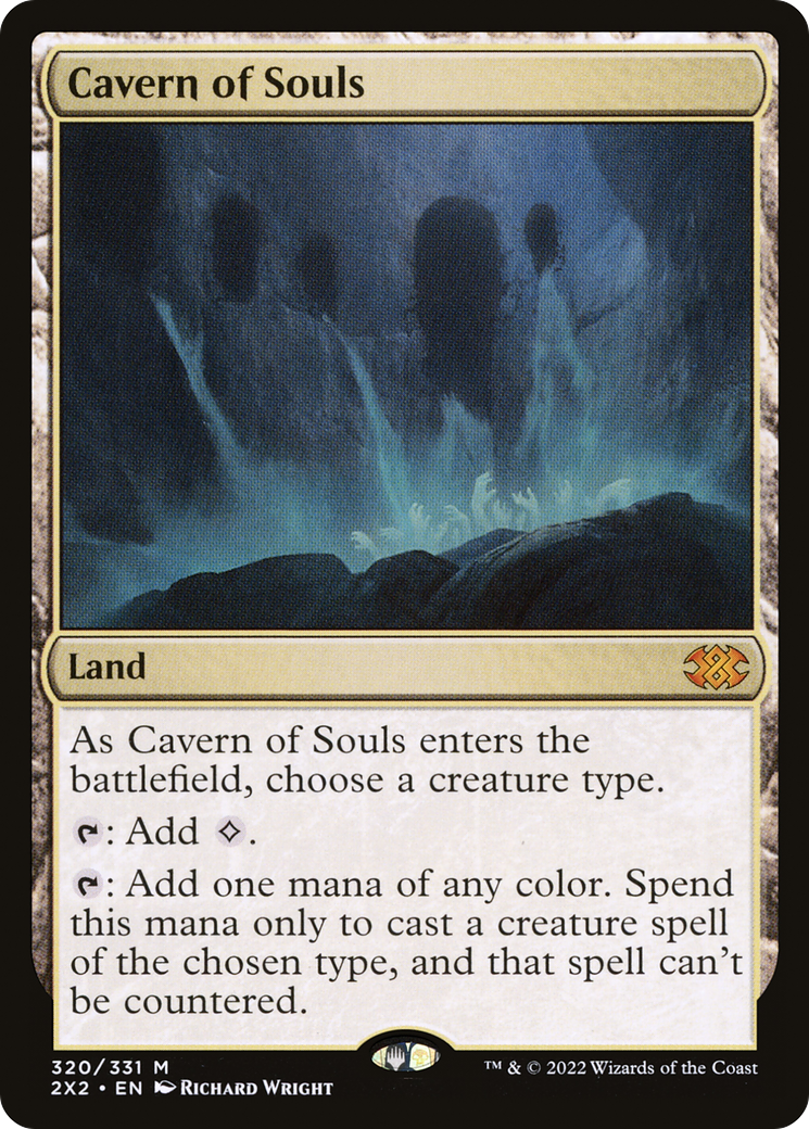 Cavern of Souls (2X2-320) - [Double Masters 2022]