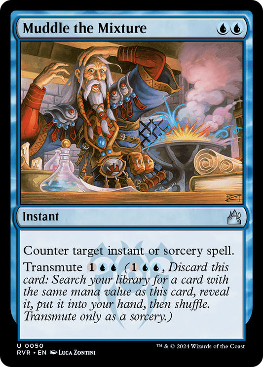 Muddle the Mixture (RVR-050) - [Ravnica Remastered] Foil