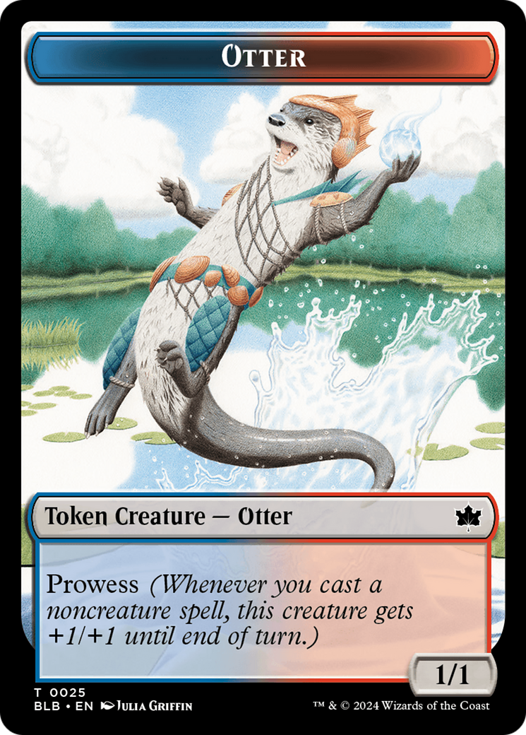 Otter (TBLB-025) - [Bloomburrow Tokens]
