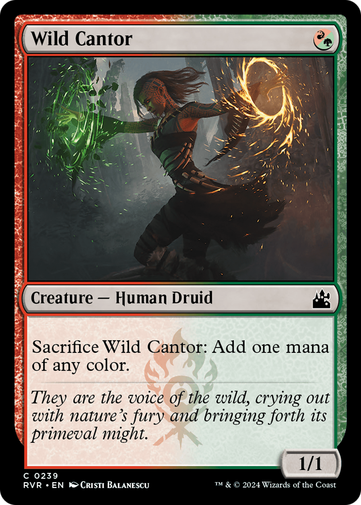 Wild Cantor (RVR-239) - [Ravnica Remastered]