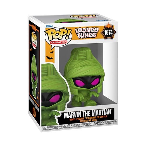 Looney Tunes Halloween Marvin the Martian (Mummy) Funko Pop! Vinyl Figure