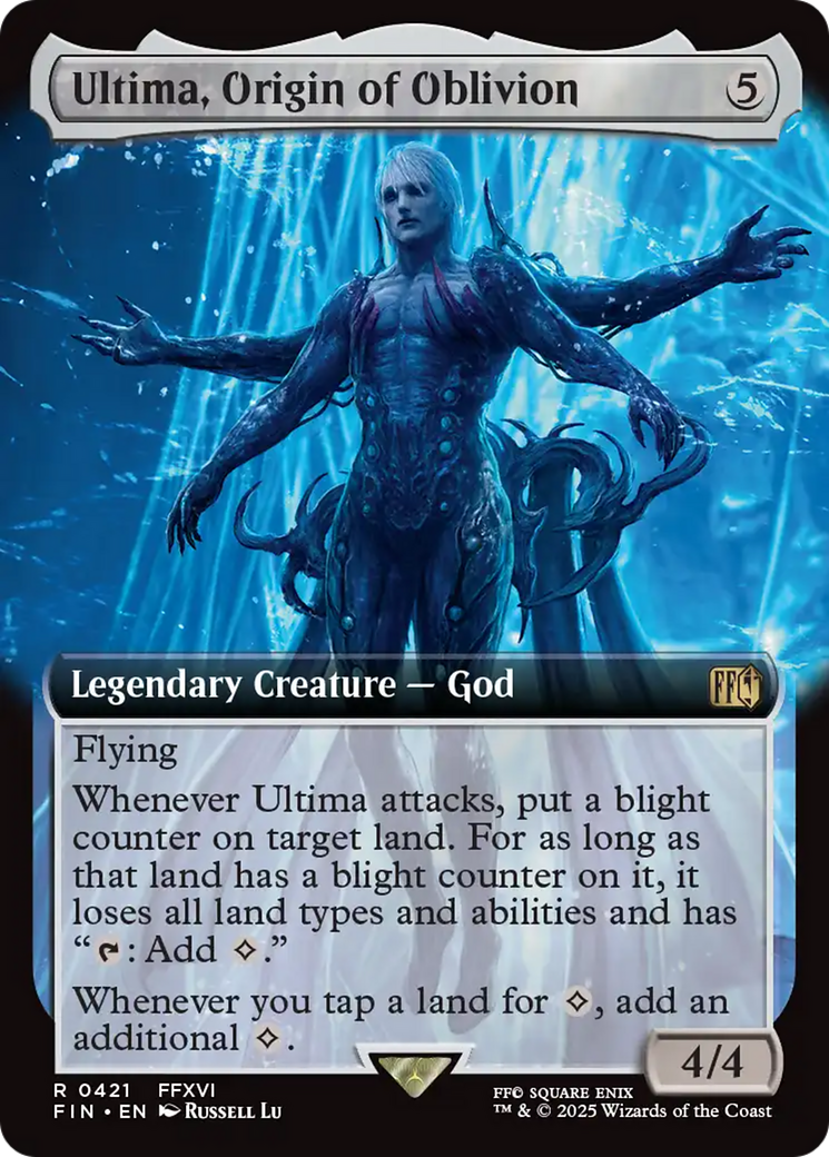 Ultima, Origin of Oblivion (FIN-421) - [FINAL FANTASY]: (Extended Art)