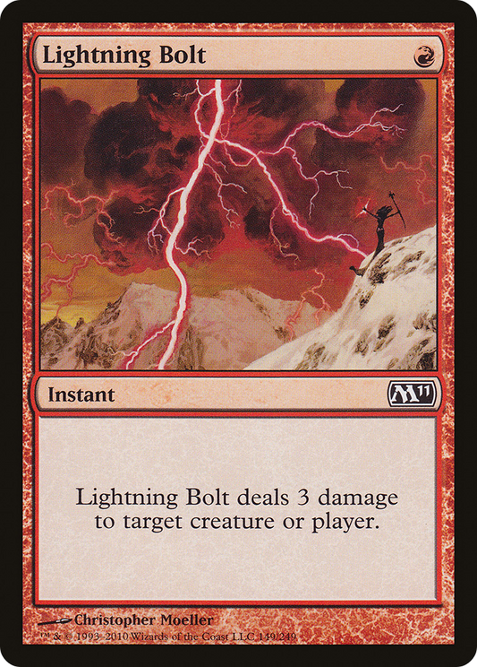 Lightning Bolt (M11-149) - [Magic 2011]