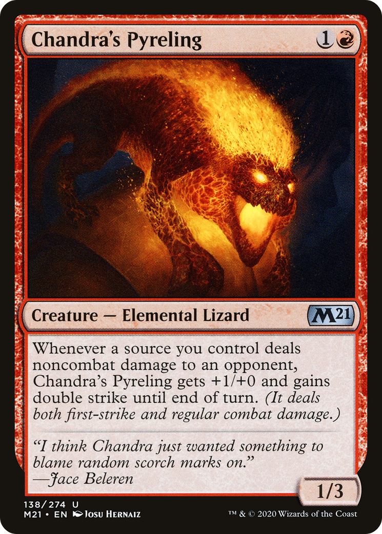 Chandra's Pyreling (M21-138) - [Core Set 2021] Foil