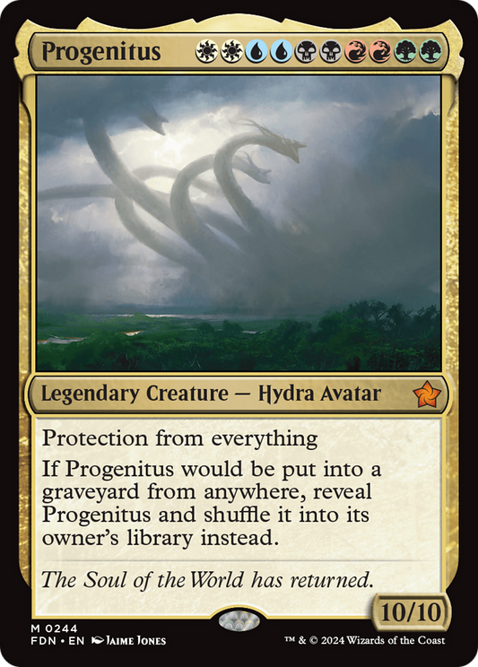 Progenitus (FDN-244) - [Foundations] Foil