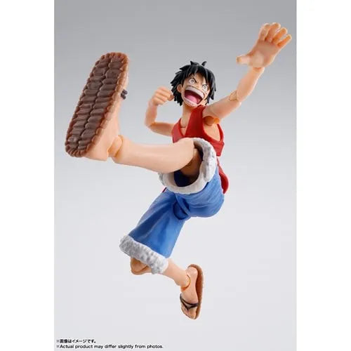 Figurine articulée SHFiguarts Monkey D. Luffy Romance Dawn One Piece