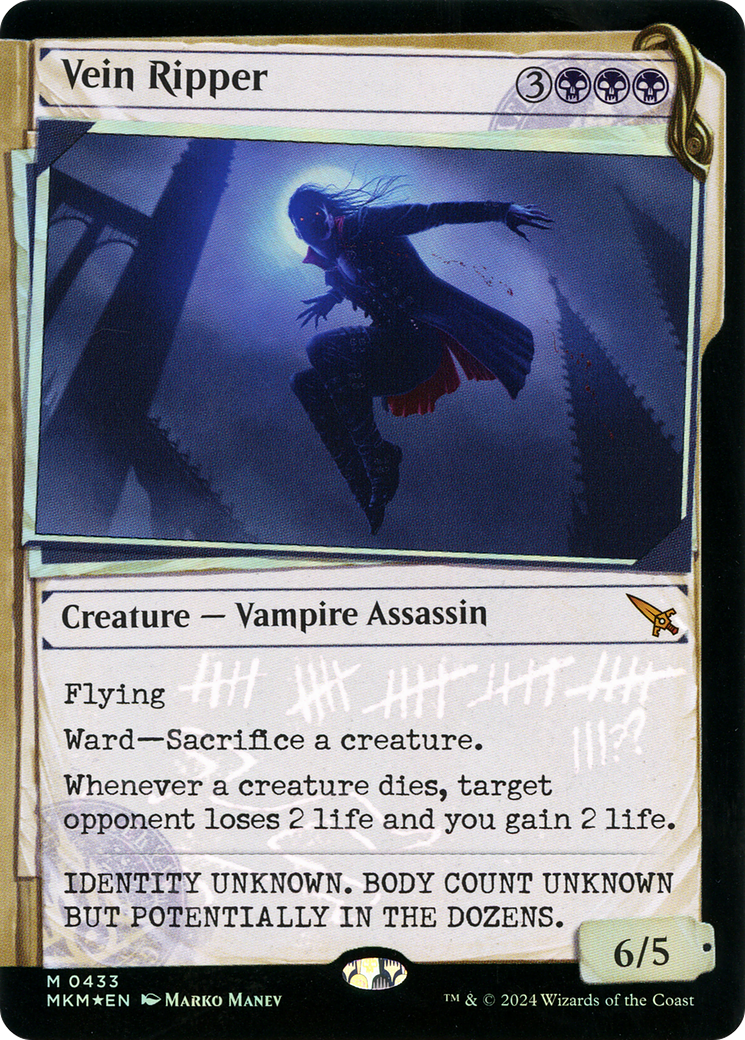 Vein Ripper (MKM-433) - [Murders at Karlov Manor]: (Showcase) Foil