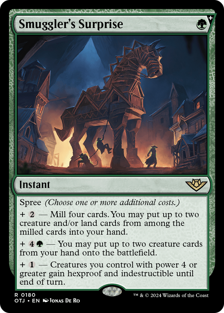 Smuggler's Surprise (OTJ-180) - [Outlaws of Thunder Junction]: (spree) Foil