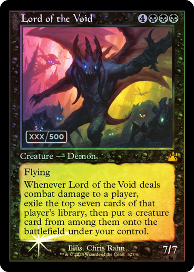 Lord of the Void (RVR-327Z) - [Ravnica Remastered] Foil