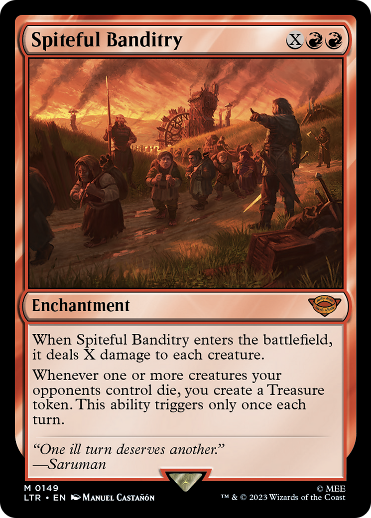 Spiteful Banditry (LTR-149) - [The Lord of the Rings: Tales of Middle-earth] Foil