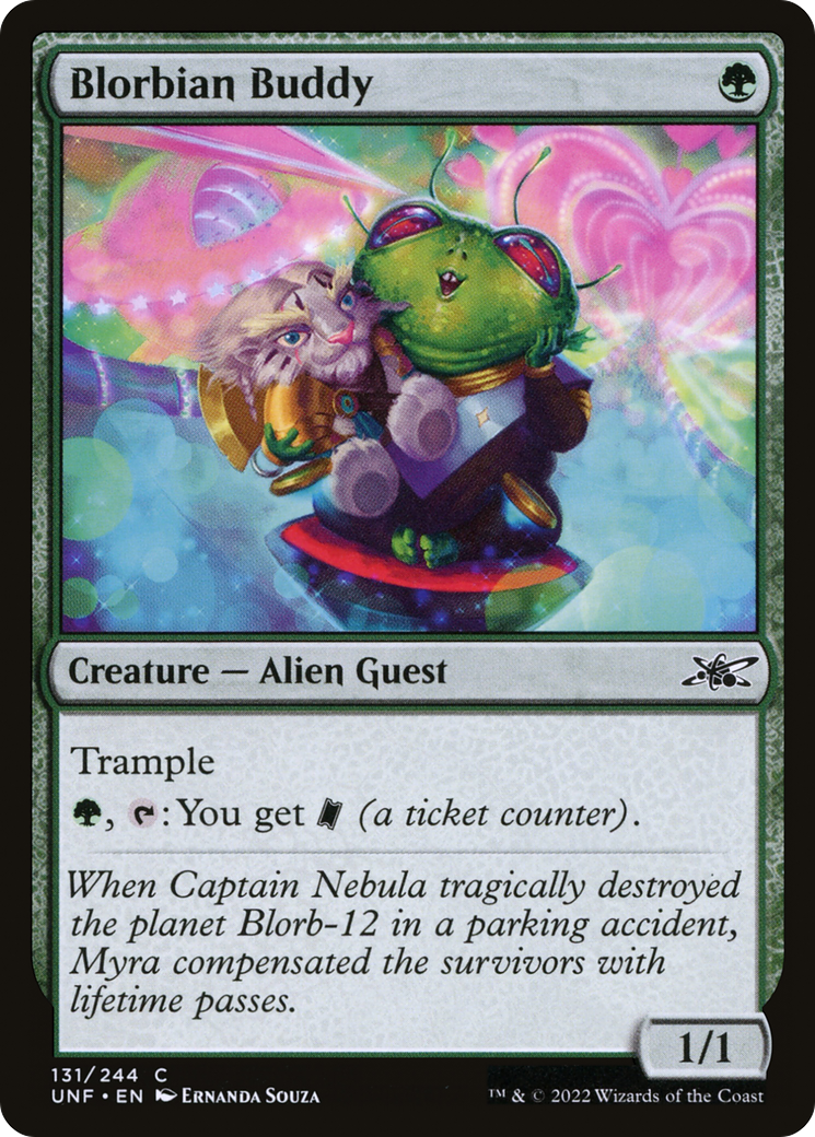 Blorbian Buddy (UNF-131) - [Unfinity] Foil