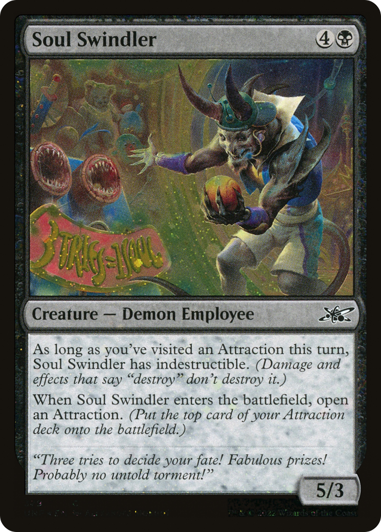 Soul Swindler (UNF-379) - [Unfinity] Foil