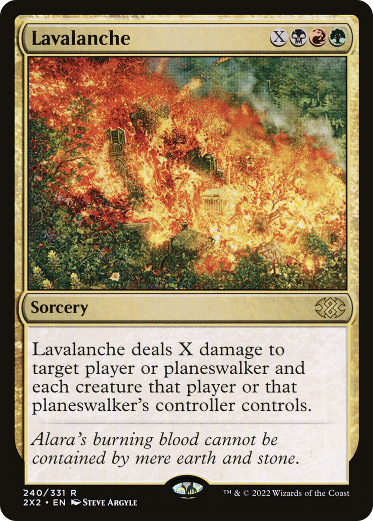 Lavalanche (2X2-240) - [Double Masters 2022]