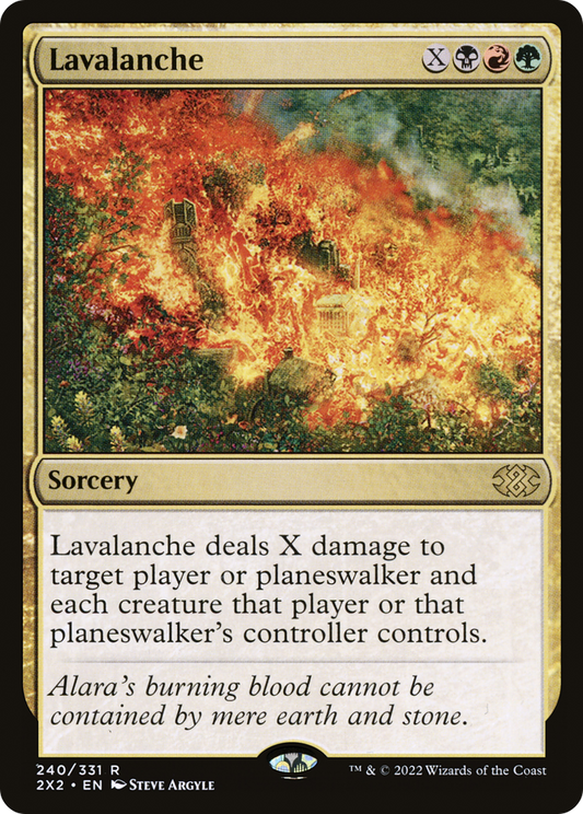 Lavalanche (2X2-240) - [Double Masters 2022]