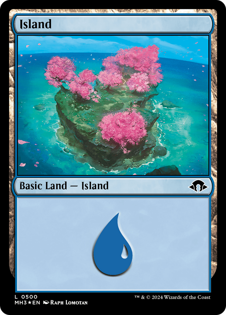 Island (MH3-500) - [Modern Horizons 3] Foil