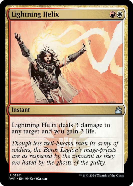 Lightning Helix (RVR-197) - [Ravnica Remastered]