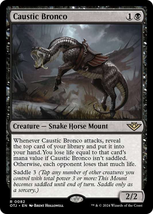 Caustic Bronco (OTJ-082) - [Hors la loi de Thunder Junction]