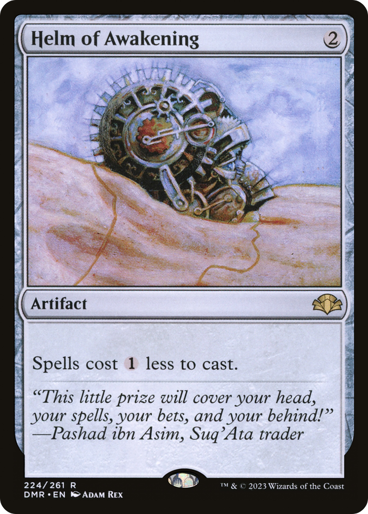 Helm of Awakening (DMR-224) - [Dominaria Remastered] Foil