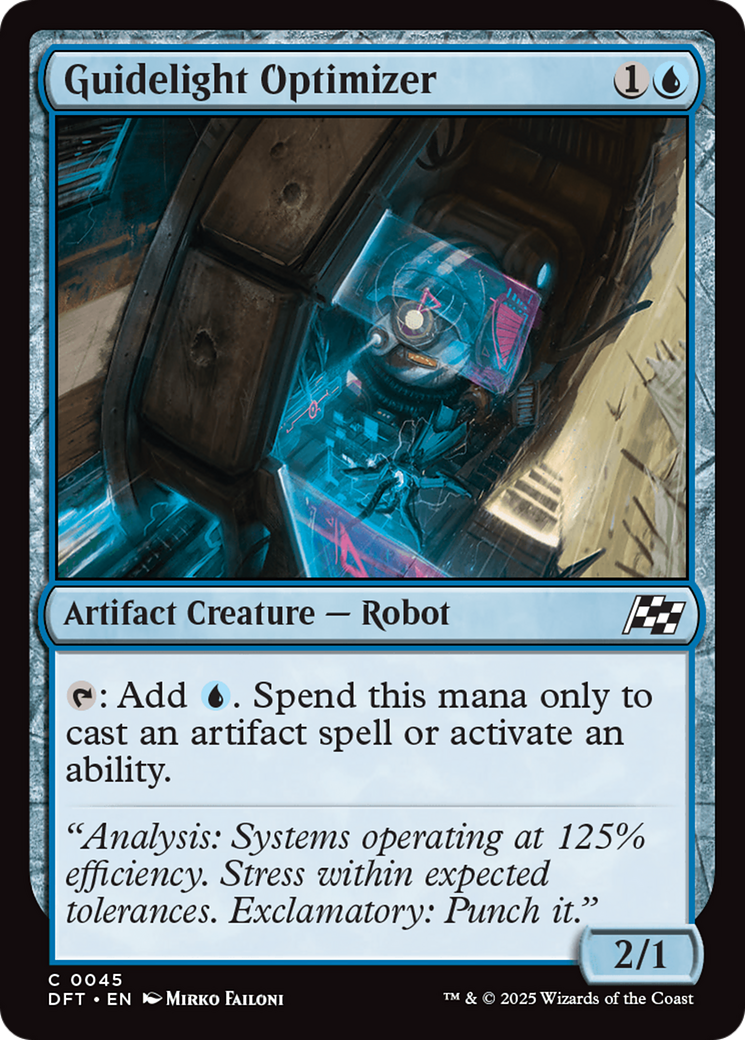 Guidelight Optimizer (DFT-045) - [Aetherdrift]