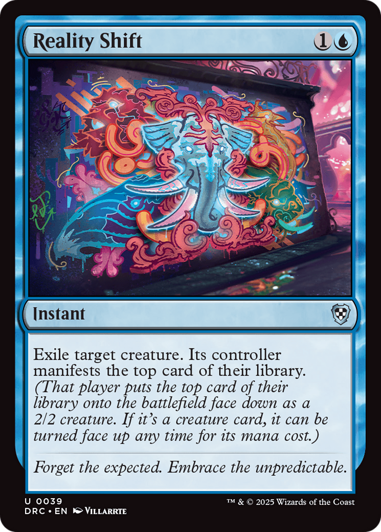 Reality Shift (DRC-039) - [Commander: Aetherdrift]