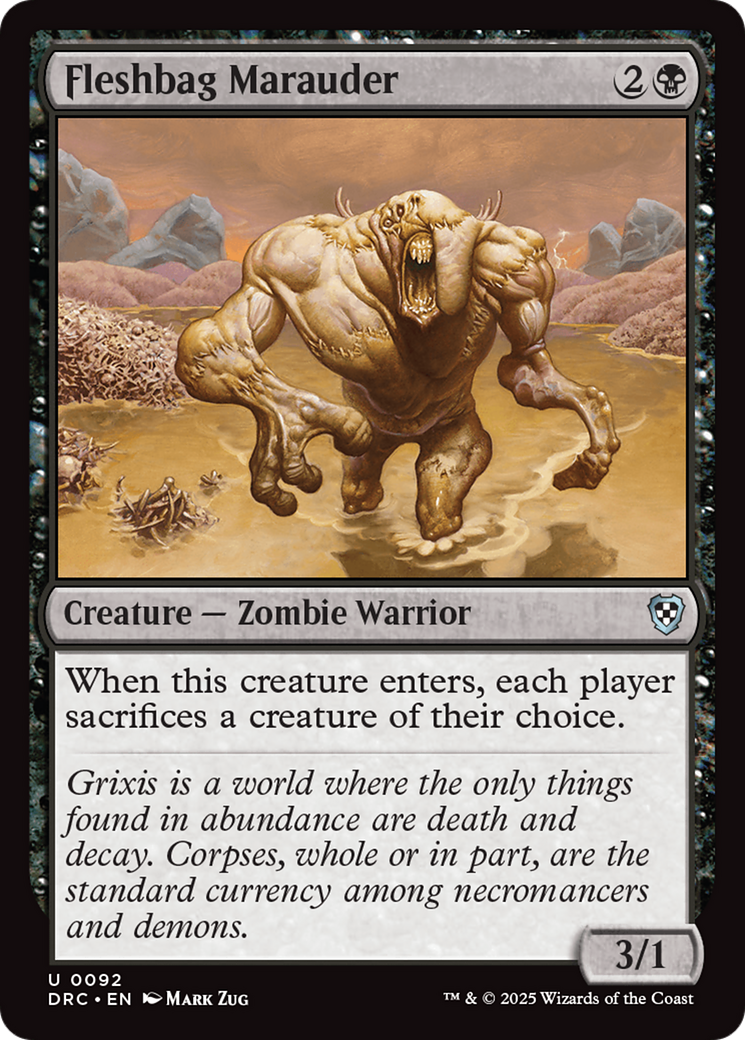Fleshbag Marauder (DRC-092) - [Commander: Aetherdrift]