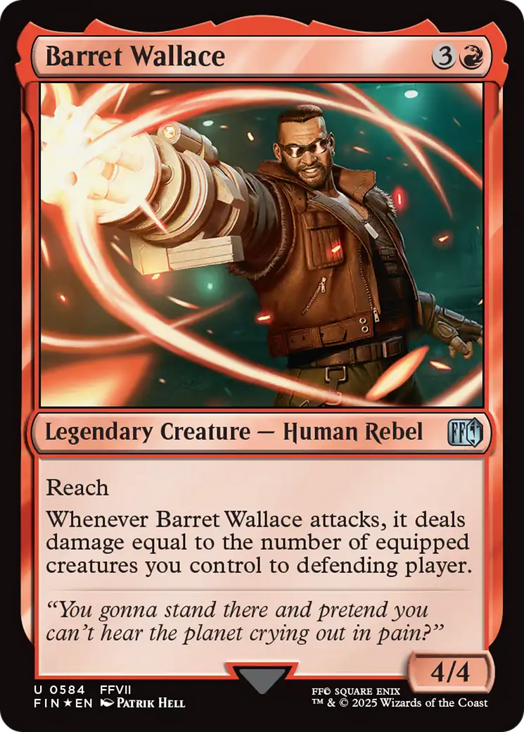 Barret Wallace (FIN-584) - [FINAL FANTASY] Foil